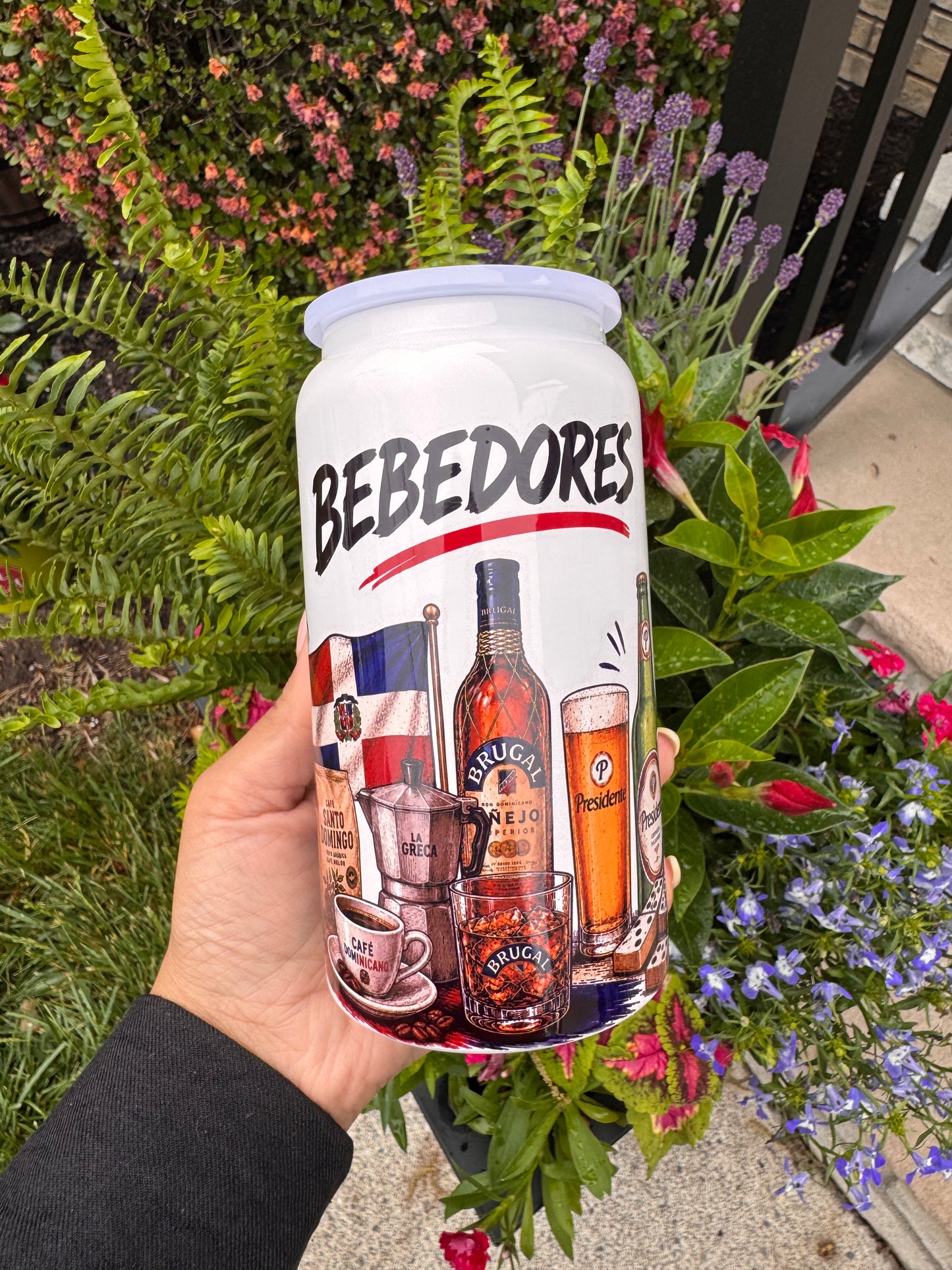 Nosotros Somos Bebedores Beer Can
