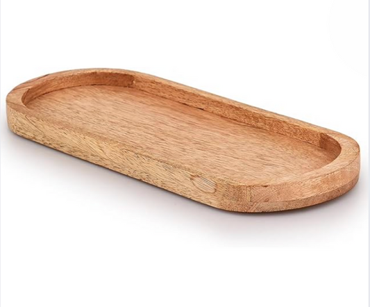 Oval Wooden Tray