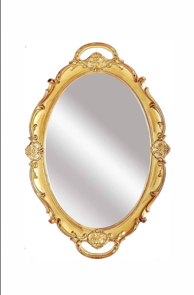 Vintage Mirror Tray