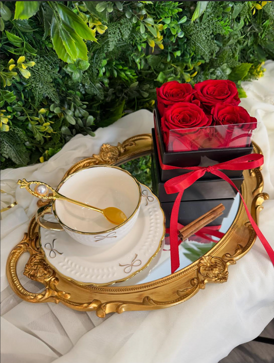 Vintage Mirror Tray
